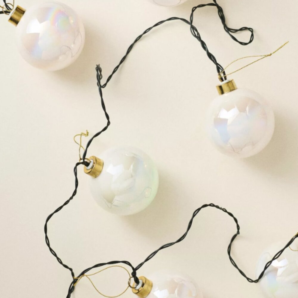 Pearl Ball String Lights - Pearl